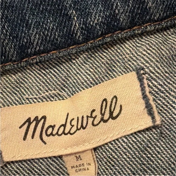 Madewell Blue Denim Jean Jacket - Picture 2 of 7